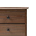 thumbnail image 4 of Walker Edison Madeline 3-Drawer Nightstand, Walnut, 4 of 11