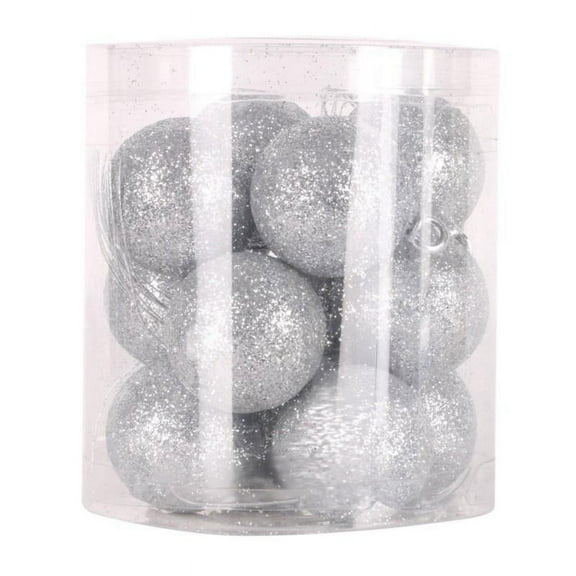 12 Pcs/set Christmas Round Christmas Balls Ornament Christmas Tree Decorations