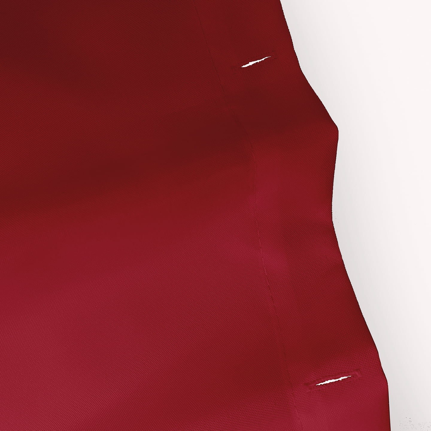 Simply Daisy 70" W x 73" L Cool Christmas Deer Polyester Shower Curtain, Haute Red [1 Ct]