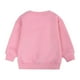 thumbnail image 2 of Gibobby Blusas Manga Larga Niñas Sudadera de forro polar para niños pequeños y niñas, abrigo superior de Color sólido para bebés y niñas, Tops para niñas （Rosa， 9-12 Meses), 2 of 5