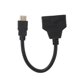 thumbnail image 4 of Puerto HDMI 1080P macho a hembra 1 entrada 2 salida adaptador de cable divisor convertidor, 4 of 8