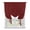 Red, variant on Vintage Black Tie Up Curtains for Window, Thermal Insulated Balloon Shade Adjustable Rod Pocket Curtains Valance Panels for Kitchen Bathroom Cafe 42 x 54 Country Farmhouse Plants Tree Pattern
