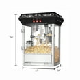 thumbnail image 2 of 6099 Great Northern Popcorn Black Foundation Popcorn Popper Machine 8 Ounce, 2 of 5