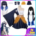 thumbnail image 2 of Anime Demon Slayer Hashibira Inosuke Cosplay Disfraz Vestido Largo Peluca Sirvienta Traje Kimetsu No Yaiba Conversión Sexual Niñas, 2 of 4