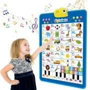 GKcity Toddler Toys Electronic Interactive Alphabet Wall Chart, Talking ABC Learning Poster Educational Toy