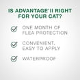 thumbnail image 2 of Advantage II Flea Treatment for Small Cats (4 doses), 2 of 7
