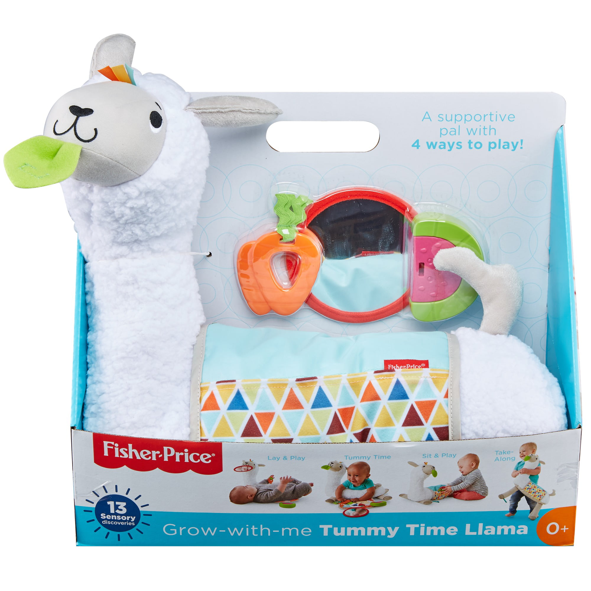 Fisher-Price Grow-with-Me Tummy Time 