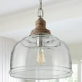 thumbnail image 5 of 14 Inch 1 Light Pendant In Urban/Industrial Style 14 High By 15.5 Wide-Grey Wash/Iron Silk Finish    -Traditional Installation Capital Lighting, 5 of 7