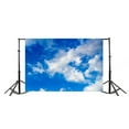 thumbnail image 3 of ABPHOTO 7x5ft Photography Backdrop Blue Sky and White Cloud Nature Landscape Photo Background Backdrops, 3 of 4