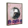 thumbnail image 4 of Stupell Industries Gleaming Disco Balls Literature & Flim Photography Gray Floater Framed Canvas Art Print Wall Art, 17 x 21, 4 of 10