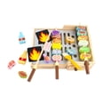 thumbnail image 2 of Juguetes barbacoa para niños, juego comida para barbacoa, juguetes interactivos interesantes, barbacoa simulada para niños en edad preescolar., 2 of 9