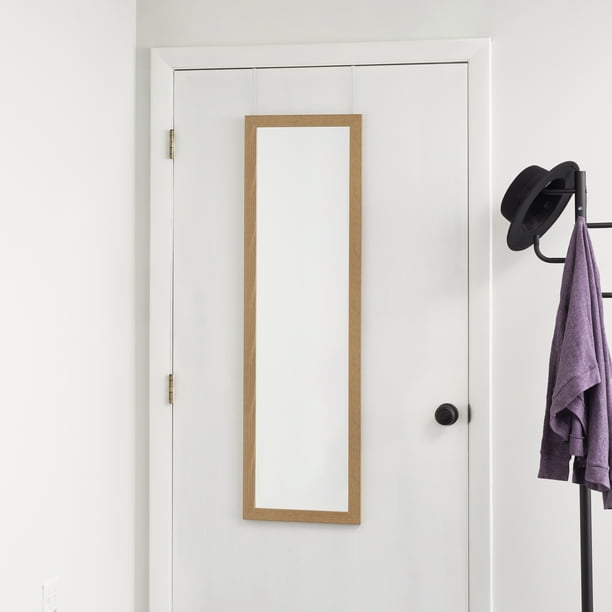 Over The Door Mirror, Natural