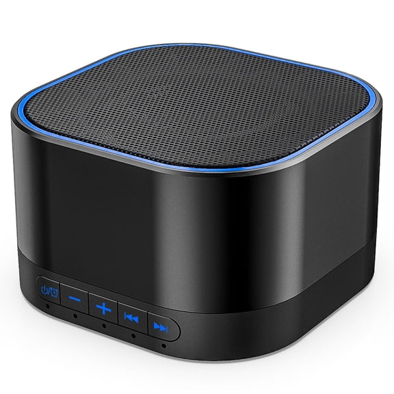 Magicteam Sound Machines White Noise Machine with 20 Non-Looping Natural Soothing Sounds and Memory Function 32 Levels of Volume Powered by AC/USB and Sleep Sound Timer Therapy for Baby Kids Adults