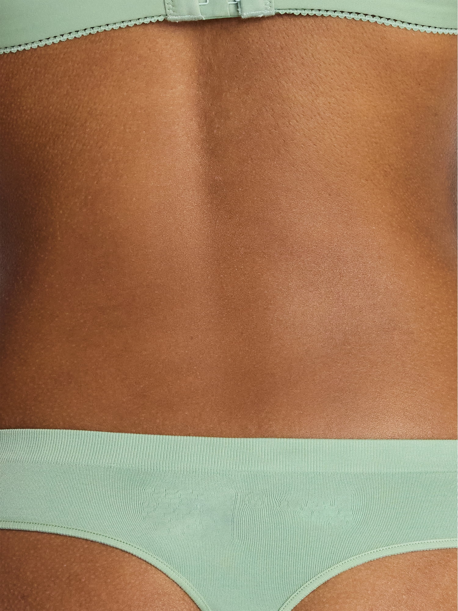 No Boundaries Seamless Thong Panties, 3 Pack, Women's XS-XXXL