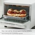 thumbnail image 3 of Panasonic FlashXpress 1300 W 4-Slice Countertop Toaster Oven, NB-G110PW, 3 of 15