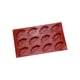 thumbnail image 1 of Wosthever Molde de silicona con forma de hoja de 12 rejillas, portátil, DIY, reemplazo vivo e inodoro, molde para hornear pasteles y Herramientas y accesorios para hornear, 1 of 6