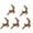 Brown-5Pcs, variant on Wooden Reinder LED Wall Decor, Backlit Warm Light Christmas Deer WallArt Christmas Wall Hanging Ornament For Home Decoration(5Pcs)