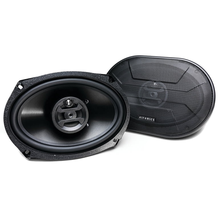 Hifonics Zeus 3 Way Car Audio Coaxial Speakers, 6 x 9 Inch, 800