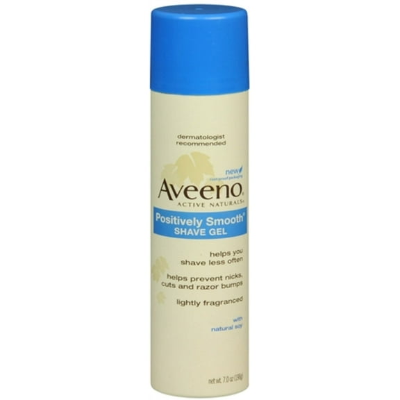 2 Pack - AVEENO Positively Smooth Shave Gel 7 oz
