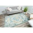 thumbnail image 3 of Harper HY50C Fresh Chicory Transitional Vintage Ivory Area Rug, 8'x10', 3 of 5