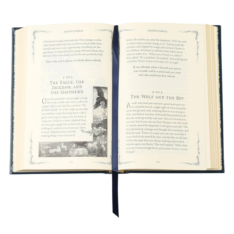 AESOP, GRIMM. Imitation Leather ハーバード Aesop's Fables - A 2012 Barnes & Noble Leather-Bound Edition