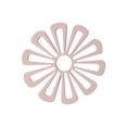 thumbnail image 3 of Household Flower-Shaped Dining Table Heat Insulation, Non-Slip Tea Mat, 3 of 9