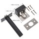 thumbnail image 2 of unbranded 1Jgo Cerradura De Cadena Para Puerta En Aleación De Zinc Seguridad Anti Para Hogar, 2 of 7