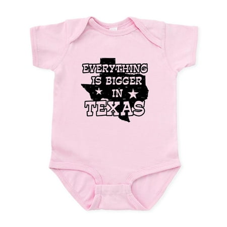

CafePress - Everything Is Bigger In Texas Infant Creeper - Baby Light Bodysuit Size Newborn - 24 Months