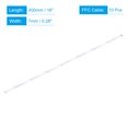 thumbnail image 2 of FFC FPC Flat Flexible Cable 14 Pin 0.5mm 400mm (A Type) for LCD Laptop 10pcs, 2 of 5