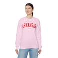 thumbnail image 7 of Arkansas Sweatshirt Gifts Crew Neck Shirt Long Sleeve Unisex, 7 of 7