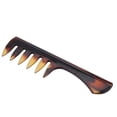 thumbnail image 2 of Resin Hair Comb,Retro Men's Wide Teeth Oil Hair Comb Wide Tooth Comb True to Its Promise, 2 of 8