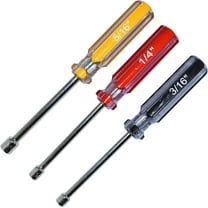 3 Piece Nut Driver Set - 3/16", 1/4", 5/16"