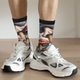 thumbnail image 6 of Vsdgher Cute Forest Mushrooms Crew Socks for Men & Women, Breathable Casual Athletic Ankle Socks, 6 of 6