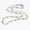 Silver Gold, variant on Stainless Steel Chain Necklaces Lobster Star Silver 17.7 Inches 45Cm Z646