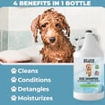 thumbnail image 5 of We Love Doodles Organic Professional 4-in-1 Dog Shampoo, Conditioner, Detangler, & Moisturizer, Mango, 64 fl-oz, 5 of 7