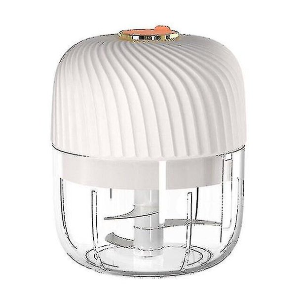 Picadora de ajo eléctrica Usb Mini Kit Masher Vetable, 350ml Ginr Li ()
