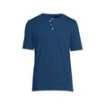 thumbnail image 3 of Lands' End Men's Tall Short Sleeve Super-T Henley, 3 of 3