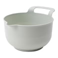 thumbnail image 4 of Cuenco para ensalada, cuenco para mezclar, fácil de limpiar, para uso alimentario, base antideslizante, duradero, práctico, vajilla versátil con 2 litros, 4 of 8