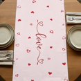 thumbnail image 5 of Table Runners 90 Inches Long Dress Scarves, Valentine's Day Farmhouse Coffee/Dining/Kitchen Table Runner for Living Room, Eucalyptus Leaves Coffee Gifts Romantic 13x90 Inch, 5 of 9