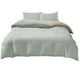 thumbnail image 2 of Juego de cama de 4 piezas de algodón lavado | Poliéster suave y transpirable | Dormitorio individual/matrimonial | Incluye funda nórdica, sábana ajustable y 2 fundas de almohada, 2 of 6