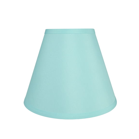 Aspen Creative 58927 Transitional Hardback Empire Shape UNO Construction Lamp Shade in Light Blue, 10" Wide (5" x 10" x 8")
