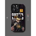 thumbnail image 1 of Funda De Cuero De Mario Para IPhone 11 14 13 12 Pro MAX 7 8 Plus X XR 11Pro 12Pro 13Pro XS SE 2020 Silicona Suave Super Linda Protector De Dibujos Animados A Prueba De Golpes Cubierta Trasera, 1 of 3