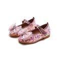 thumbnail image 6 of LUOGENLI Slippers Kids Slippers Girls Cat Girls Sandals Fashion New Pattern Sequin Bow Decoration Cute Flat Bottomed Comfortable Lightweight Princess Shoes Girls Slippers Size 3 23, 6 of 9