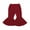 Wine Red, variant on Toddler Bell Bottoms Baby Girls Ruffle Leggings Bell-Bottomed Flare Pants Trousers