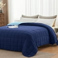 thumbnail image 6 of Teler Weighted Blanket for Adult (20lbs 60.2"x80.2" Queen Size Blue & Light Blue) ,Cooling Breathable Heavy Blanket, 6 of 7