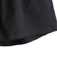 thumbnail image 3 of KIHOUT Women's Solid High Waisted Hemp Blend Casual Shorts Elastic Drawstring Waist Pocketed Loose Fit Summer Lounge Wear, 3 of 4