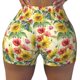 thumbnail image 2 of Balery Sunflower Cornflower Poppy Pantalones cortos de entrenamiento estampados para mujer, sin costuras, ajustados, para gimnasio, yoga, correr, deportes, ejercicio activo, fitness.-XX-Large, 2 of 8