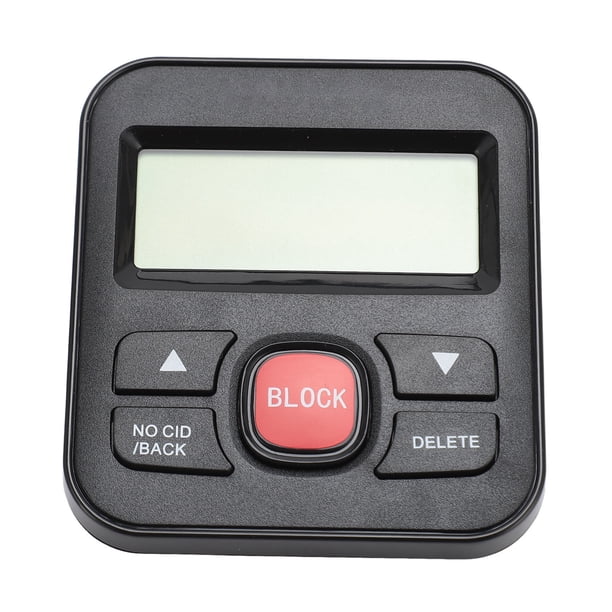 Caja De Identificación De Llamadas, Bloqueador De Llamadas Antiacoso, Pantalla LCD De Lista Negra De Grupo 4000 Para Teléfono Fijo