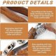 thumbnail image 3 of Professional Manual Garden Pruning Shears, Gardening Shears with Wood Grain Handle, 215mm Garden Scissors, Sharp Sk5 Blade for Trimming Branches, Flow, 3 of 5