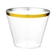thumbnail image 1 of 20 piezas/9oz borde dorado 270ml taza de aviación de plástico duro copa de agua copa de vino postre comida fiesta reunión ANGGREK Otros, 1 of 8